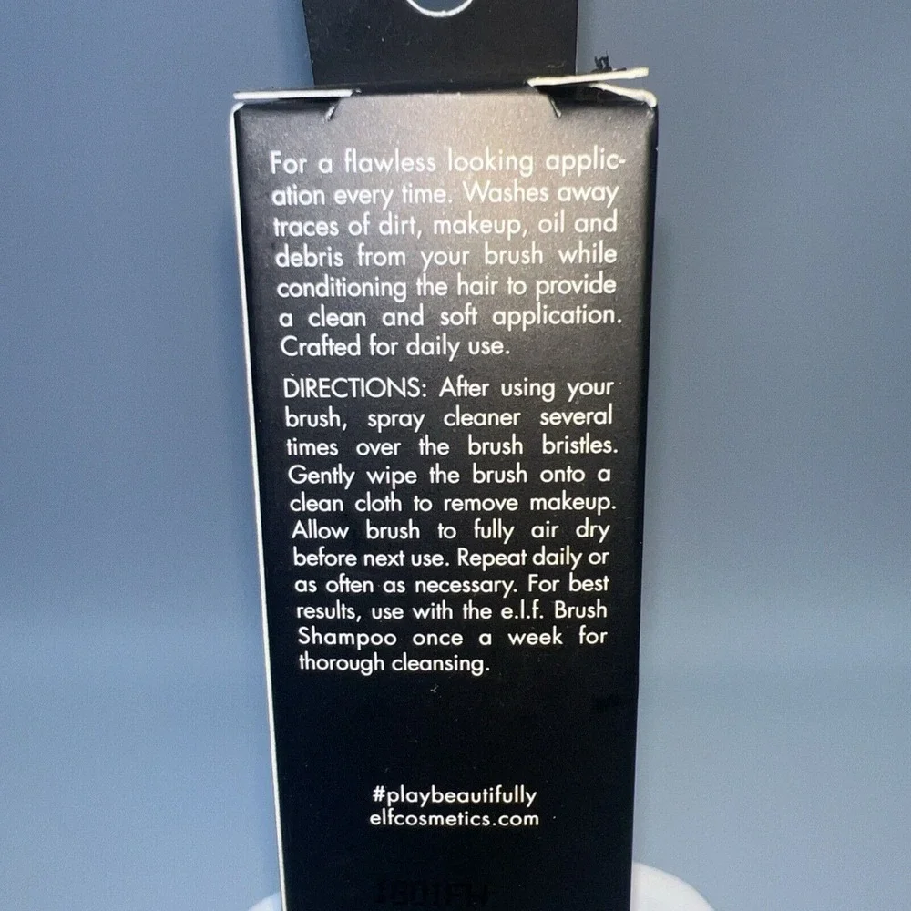 e.l.f. Daily Brush Cleaner Spray Wash Cleanser For‎ Makeup Brush 2.02 fl oz